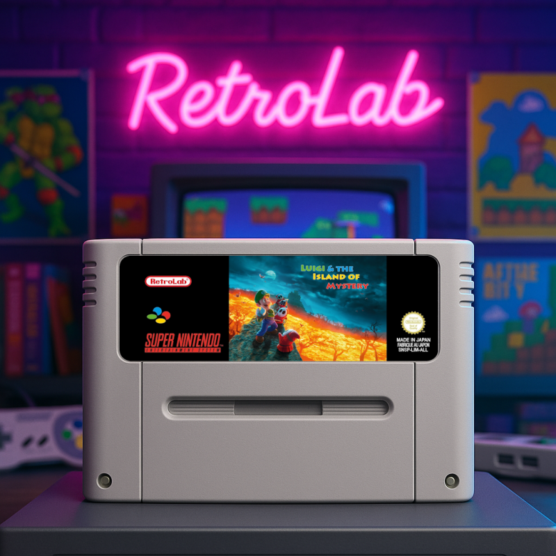 Luigi & The Island of Mystery – Epic Adventure on Super Nintendo