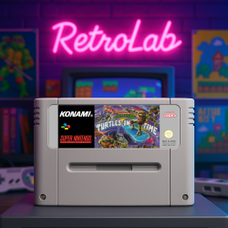 Teenage Mutant Ninja Turtles IV Text Cleanup SNES | Fixed Cartridge